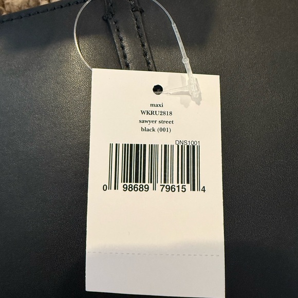 kate spade Black Leather Tote - Picture 6 of 6